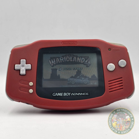 Console Nintendo Game Boy Advance Rouge 