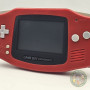 Console Nintendo Game Boy Advance Rouge 