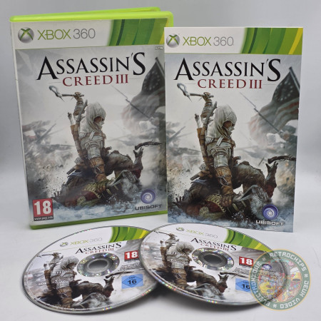 Assassin's Creed III XBOX360 - Jeux Xbox360 - Retrochips