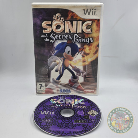 Sonic and the Secret Rings WII  | Wii Jeux | retrogaming