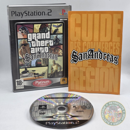Grand Theft Auto San Andreas [Platinum Edition] PS2  | Jeux Ps2 | retrogaming