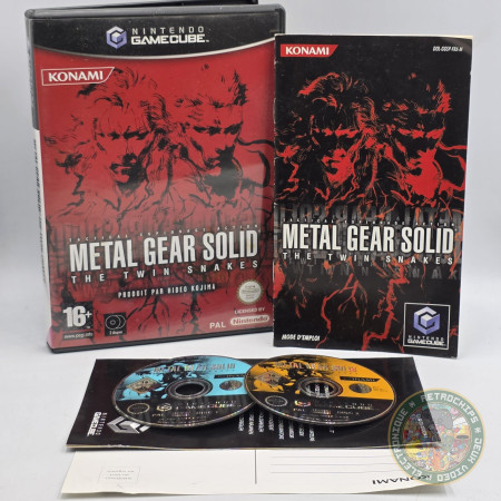 Metal Gear Solid The Twin Snakes Gamecube  | Jeux Gamecube | retrogaming