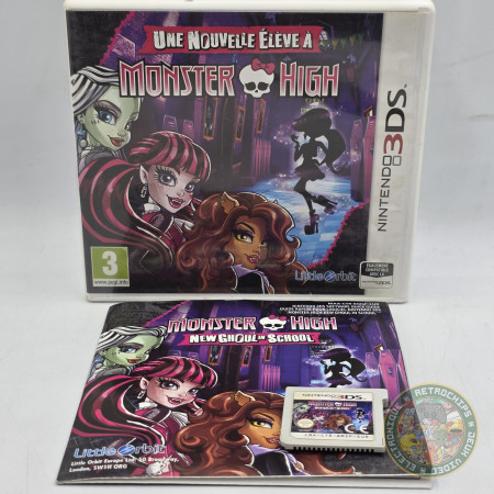 Une Nouvelle Élève A Monster High 3DS  | Jeux 3DS | retrogaming