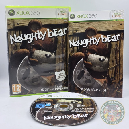 Naughty Bear XBOX 360  | Jeux Xbox360 | retrogaming