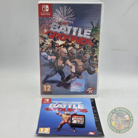 WWE Battlegrounds SWITCH  | Jeux Switch | retrogaming