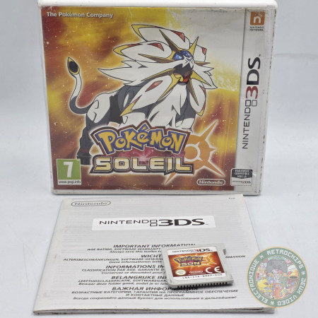 Pokémon Soleil 3DS  | Jeux 3DS | retrogaming