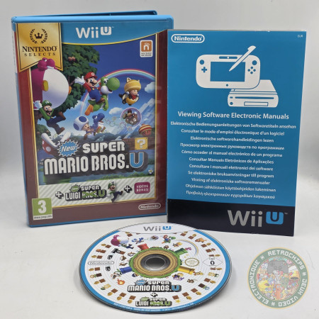 New Super Mario Bros. U + New Super Luigi [Edition Nintendo Selects] Wii-U 