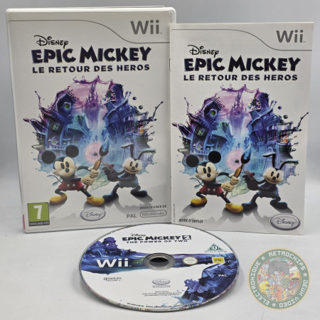 Disney Epic Mickey : Le Retour des Héros Wii  | Wii Jeux | retrogaming