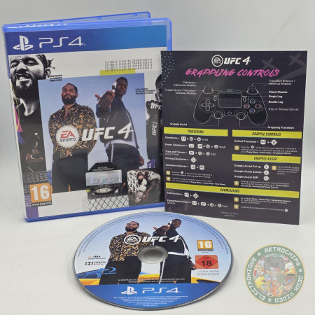EA Sports UFC 4 PS4  | Jeux Ps4 | retrogaming