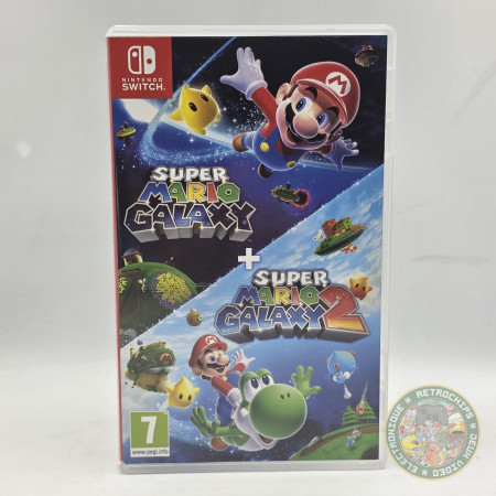 Super Mario Galaxy + Super Mario Galaxy 2 SWITCH  | Jeux Switch | retrogaming