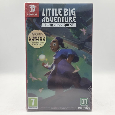 Little Big Adventure Twinsen's Quest Limited Edition SWITCH [NEUF] | Jeux Switch | retrogaming