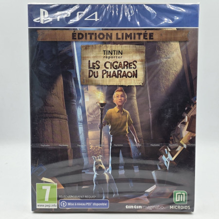 Tintin Reporter Les Cigares du Pharaon Edition Limitée PS4 [NEUF] | Jeux Ps4 | retrogaming