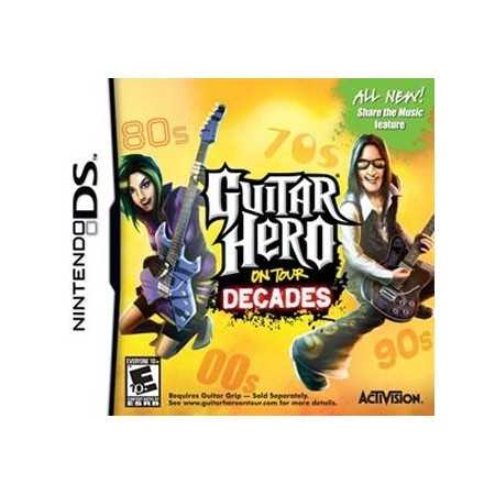 Bipack Guitar Hero On Tour + Decades DS | Section Nintendo DS | retrogaming