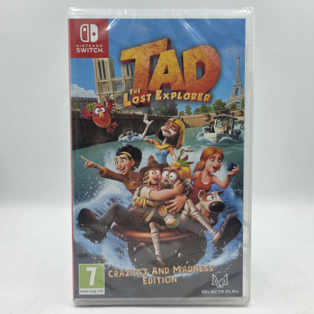 Tad the Lost explorer Craziest and Madness Edition SWITCH [NEUF] | Jeux Switch | retrogaming