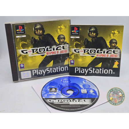 G-Police : Weapons of Justice PS1  | Jeux Ps1 | retrogaming