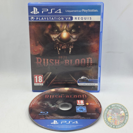 Until Dawn: Rush Of Blood PS4  | Jeux Ps4 | retrogaming