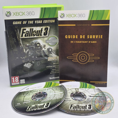 Fallout 3 Game of the year XBOX 360  | Jeux Xbox360 | retrogaming