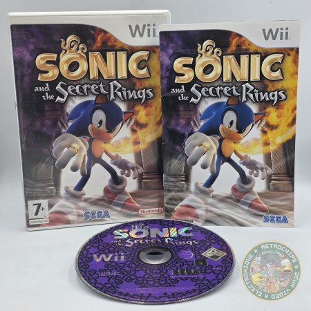 Sonic and the Secret Rings WII  | Wii Jeux | retrogaming