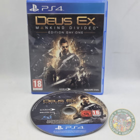 Deus EX Manking Divided Edition Day one Ps4 - Jeux Ps4 - Retrochips