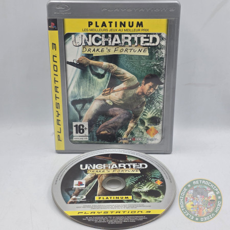 Uncharted : Drake's Fortune [Edition Platinum] PS3  | Jeux Ps3 | retrogaming