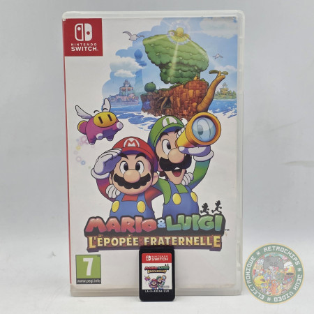 Mario & Luigi L'épopée fraternelle SWTCH  | Jeux Switch | retrogaming