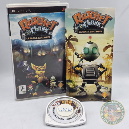 Ratchet & Clank : La Taille Ça Compte PSP  | Psp Jeux | retrogaming