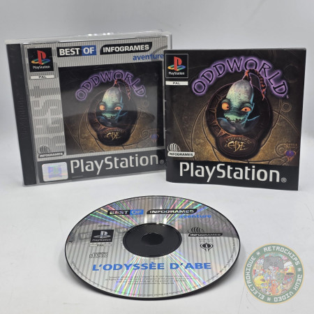 Oddworld : L'Odyssée d'Abe PS1  | Jeux Ps1 | retrogaming