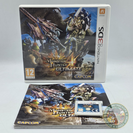 Monster Hunter 4 Ultimate 3DS  | Jeux 3DS | retrogaming