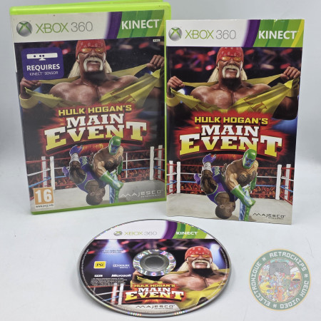 Hulk Hogan's Main Event XBOX 360  | Jeux Xbox360 | retrogaming