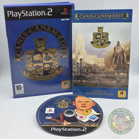 Canis Canem Edit Bullworth Academy PS2  | Jeux Ps2 | retrogaming