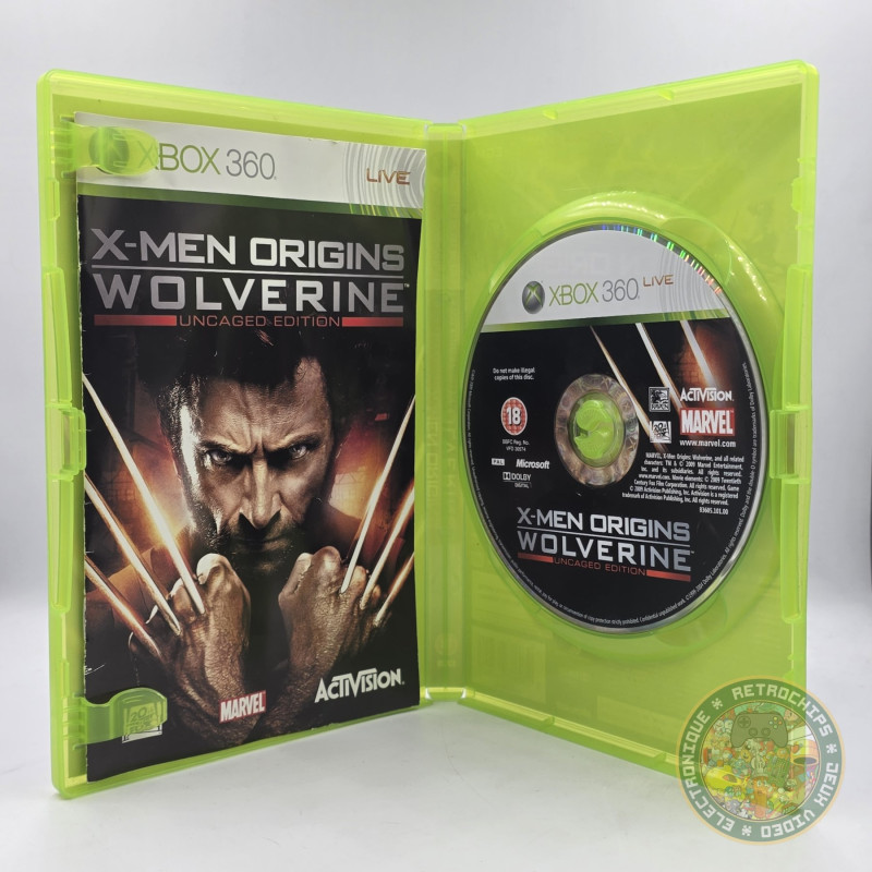X-Men Origins: Wolverine Uncaged Edition Microsoft Xbox 360 Wata 9.8 A++ New 47875836051