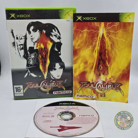 SoulCalibur II XBOX  | Jeux Xbox | retrogaming