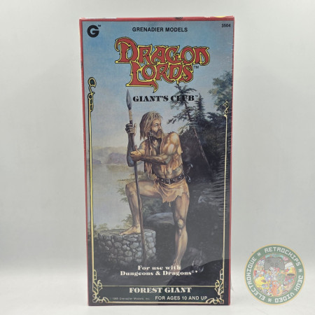 1985 Forest Giant - Dragon Lords Giants Club Grenadier Miniatures 3504 D&D [NEUF] | Figurines Jouet | retrogaming