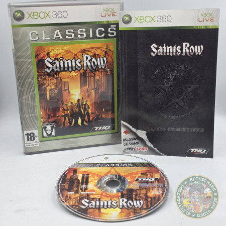 Saints Row [Edition Classics] XBOX 360  | Jeux Xbox360 | retrogaming