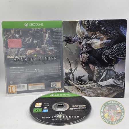 Monster Hunter World Steelbook Edition XBOX ONE  | Jeux Xbox One | retrogaming