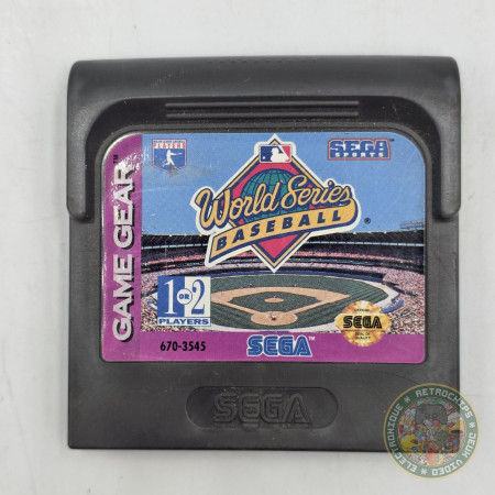 World Series Baseball GG - Game Gear Jeux - Retrochips