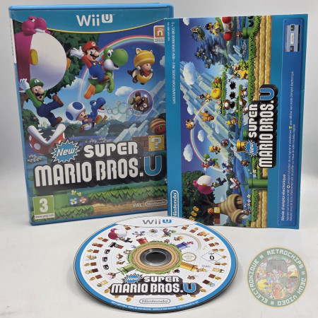 New Super Mario Bros. U Wii-U  | Wii-U Jeux | retrogaming