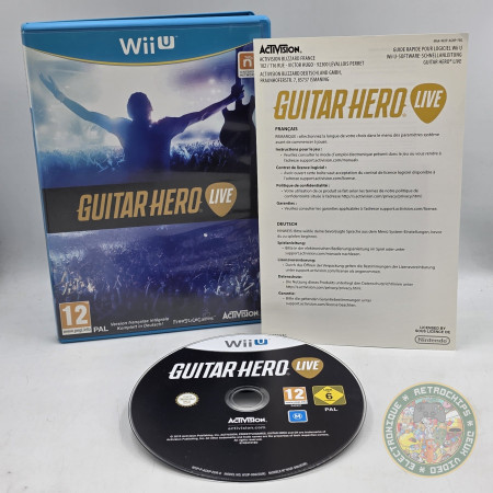 Guitar Hero Live (sans guitare) Wii-U  | Wii-U Jeux | retrogaming