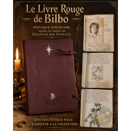 Réplique du Livre Rouge de Bilbon Le Seigneur des Anneaux  | Livres | retrogaming