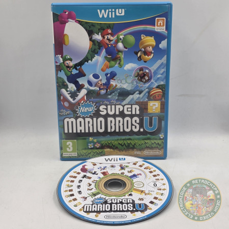 New Super Mario Bros. U Wii-U  | Wii-U Jeux | retrogaming