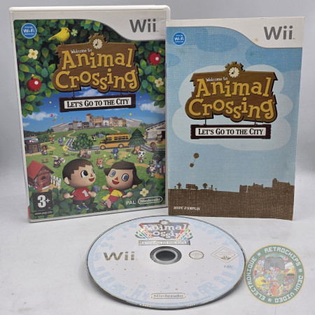 Animal Crossing : Let's Go to the City Wii 
