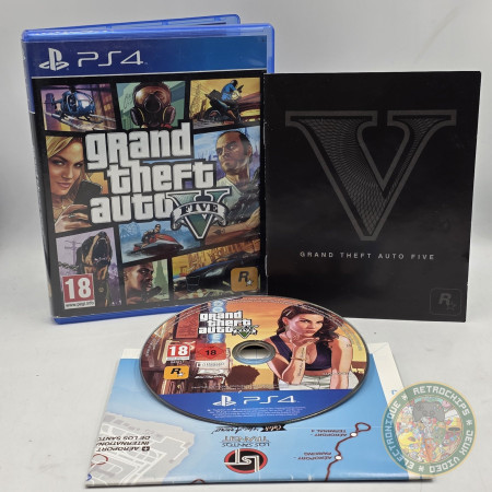 Grand Theft Auto V PS4 - Jeux Ps4 - Retrochips