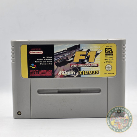 F1 World Championship Edition SNES - Super Nintendo Jeux - Retrochips
