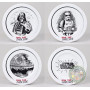 STAR WARS - Pack de 4 Assiettes 21cm - Join The Dark Side [NEUF] | Figurines Jouet | retrogaming