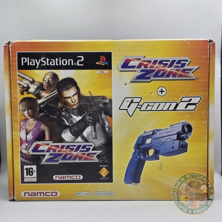 Pack Crisis Zone + Gun G-Con 2 PS2 