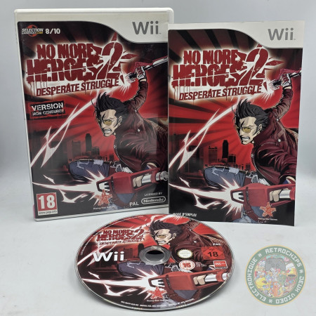 No More Heroes 2 : Desperate Struggle Wii - Wii Jeux - Retrochips