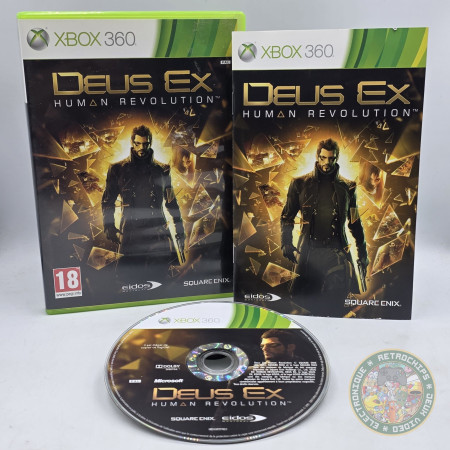 Deus Ex : Human Revolution Xbox360 - Jeux Xbox360 - Retrochips