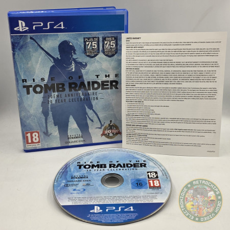 Rise of the Tomb Raider - 20ème anniversaire PS4 