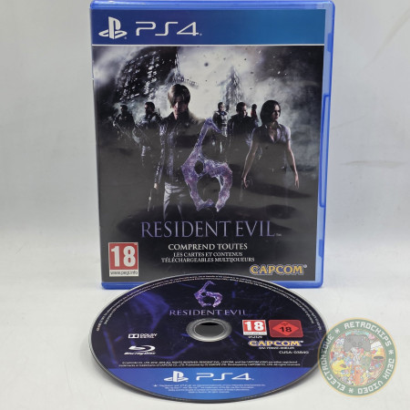 Resident Evil 6 PS4 - Jeux Ps4 - Retrochips