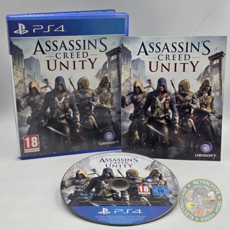 Assassin's Creed Unity PS4 - Jeux Ps3 - Retrochips